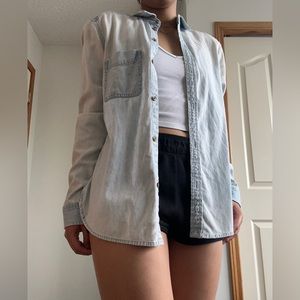 American Eagle Denim Shirt